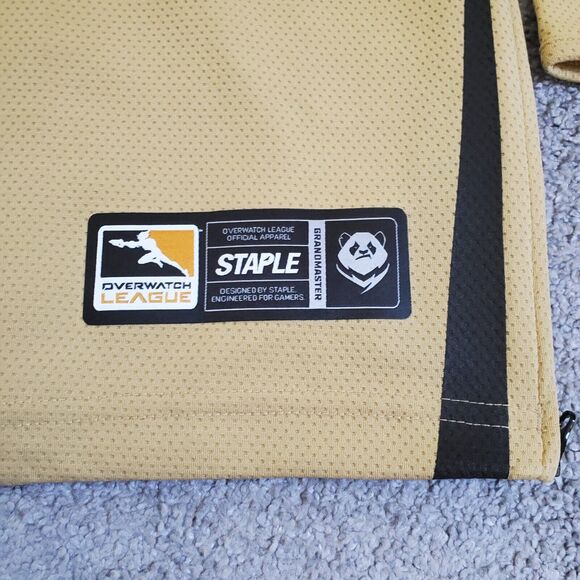 Chengdu Hunters Jersey Mens Extra Large Brown Overwatch League Shirt - Picture 7 of 12